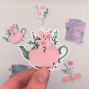 stickers-theiere-fleurie